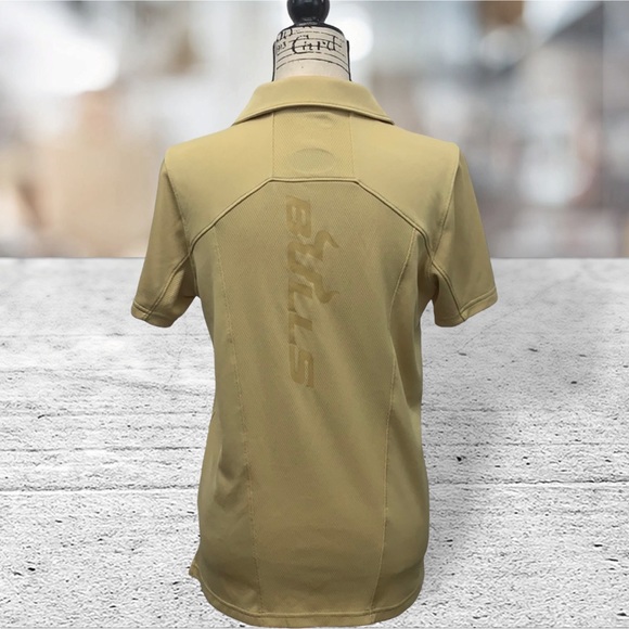 Under Armour USF BULLS University of South Florida Gold Embroidered Polo Shirt S - Picture 5 of 8